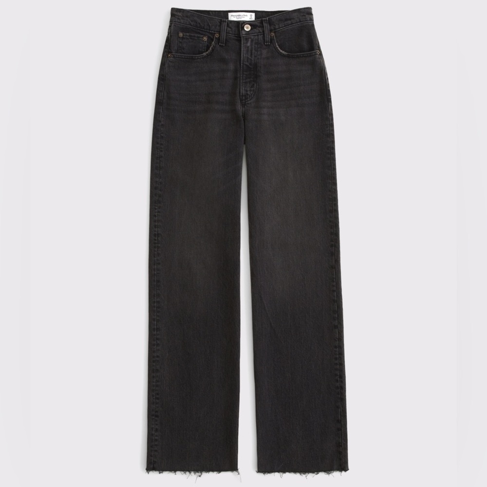 Abercrombie & Fitch 90s high rise jeans (short)